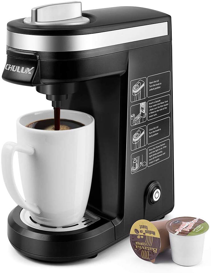 CHULUX-Single-Serve-Coffee-Maker-Airbnb-Best-Coffee-Maker-ECoffeeFinder