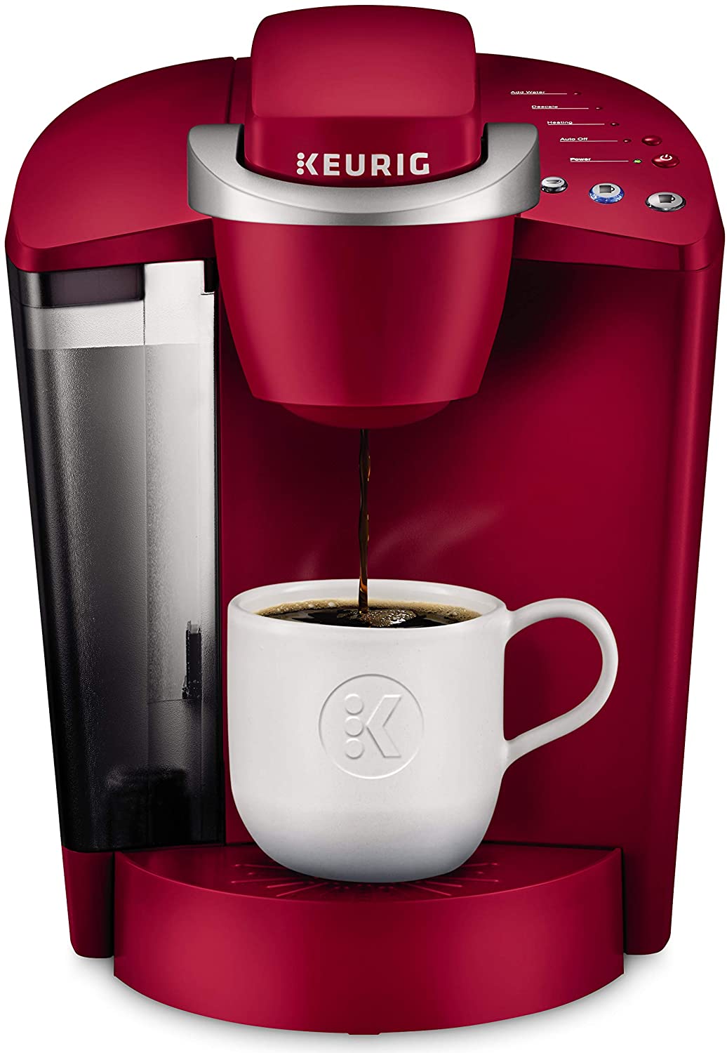 keurig coffee maker red light