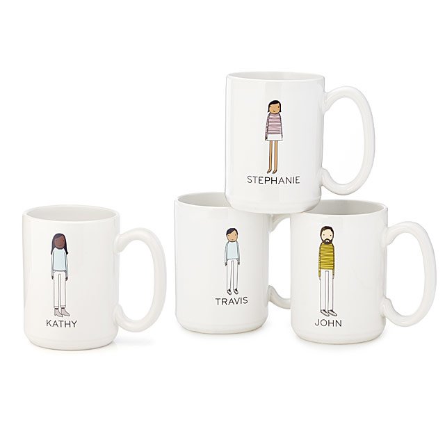 Cute Personalized Family Mugs ECoffeeFinder