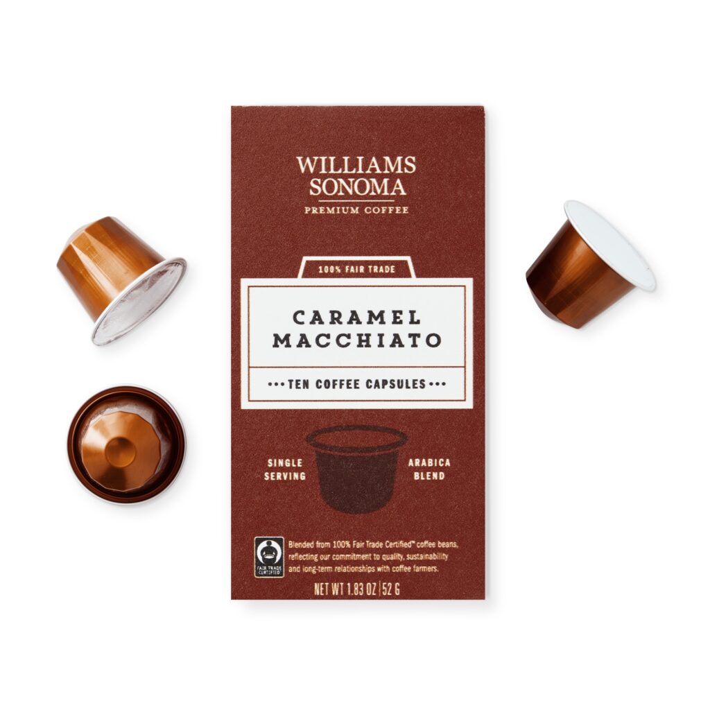 Caramel-Macchiato-by-Williams-Sonoma-Coffee-Capsules-ECoffeeFinder