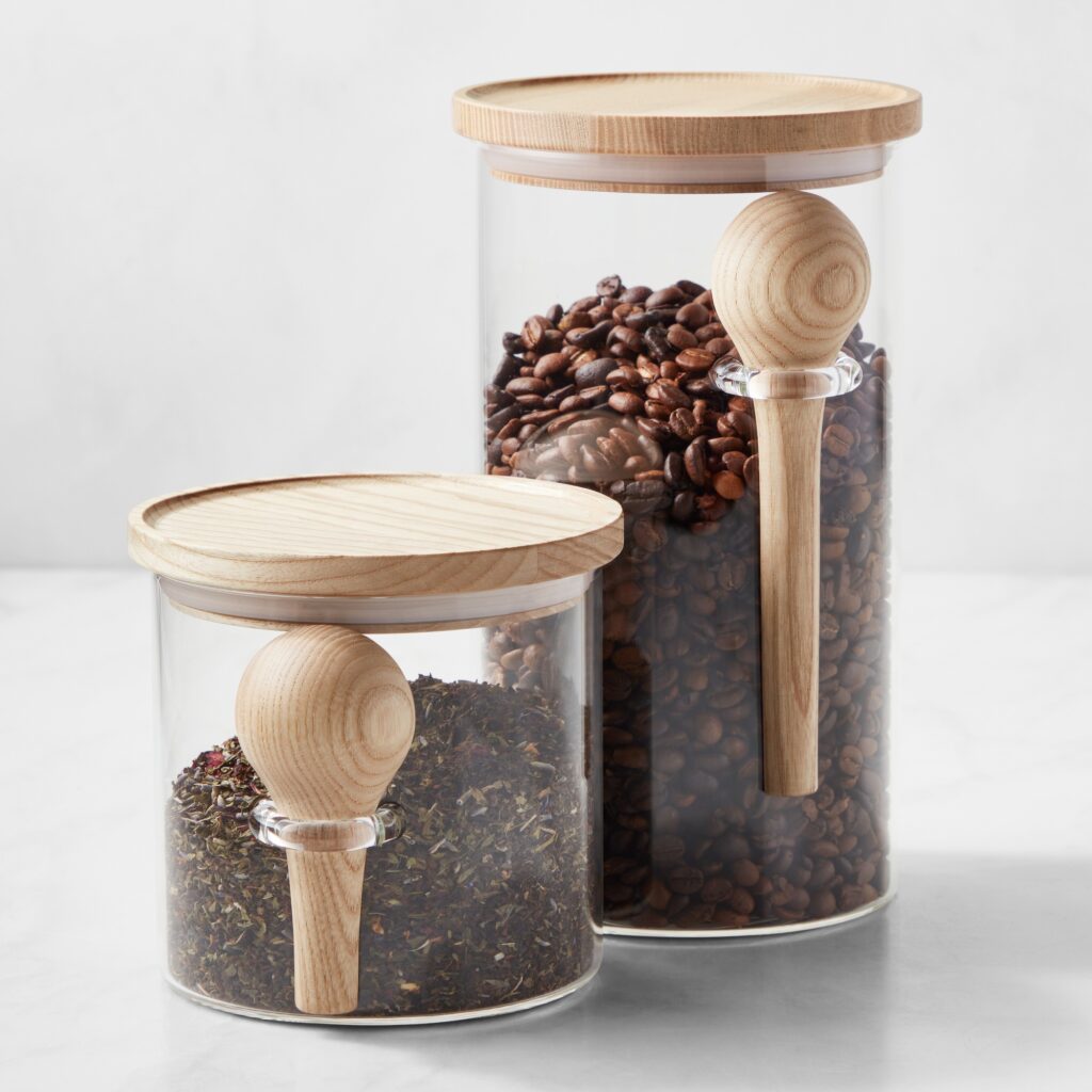 Hold Everything Coffee and Tea Stacking Canisters ECoffeeFinder