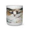 Adorable Cat Heart Shape Mug