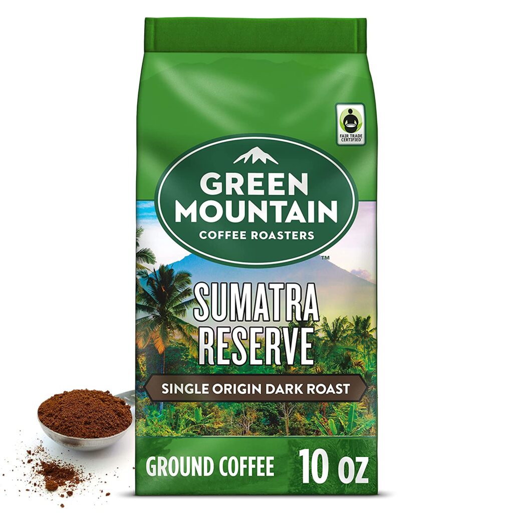 Green Mountain Coffee Roasters Fair Trade Organic Sumatra Reserve