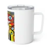 The Abstract Cat Crew Insulated Coffee Mug3