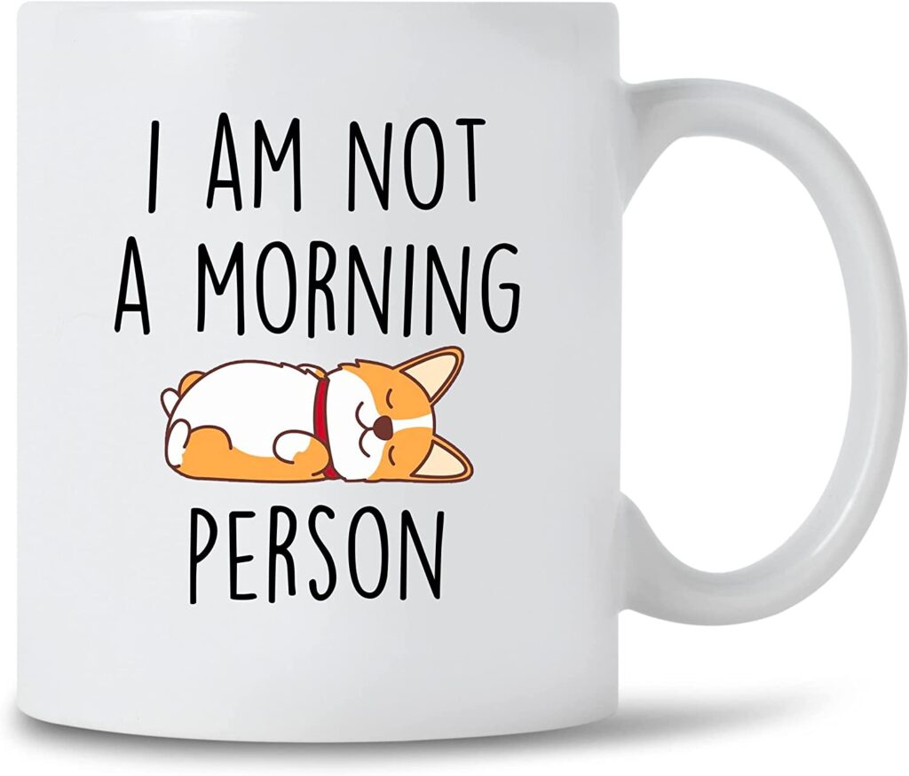 "I Am Not a Morning Person" Mug