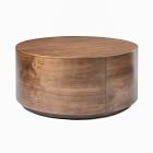 volume round drum coffee table 36 44 wood f15