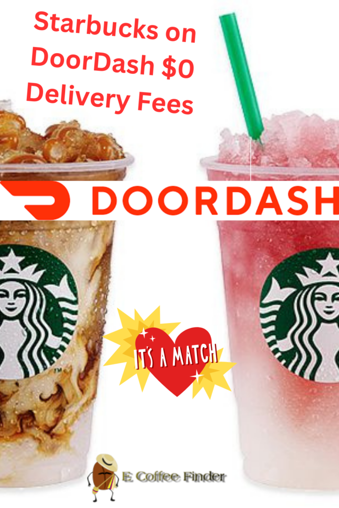 Order your favorite Starbucks coffee drinks on DoorDash