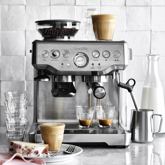 breville barista express espresso machine ecoffeefinder.com