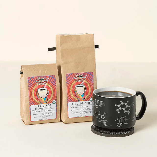 Ring of fire: Papua-New Guinea and Timor Organic Coffee Coffee Lover's Gift Set