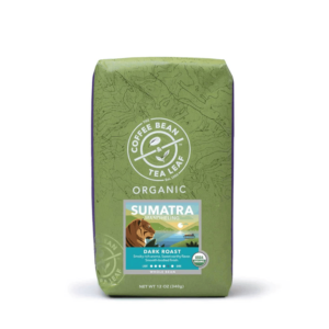 The Coffee Bean & Tea Leaf ORGANIC SUMATRA MANDHELING SINGLE ORIGIN DARK ROAST COFFEE ECoffeeFinder.com