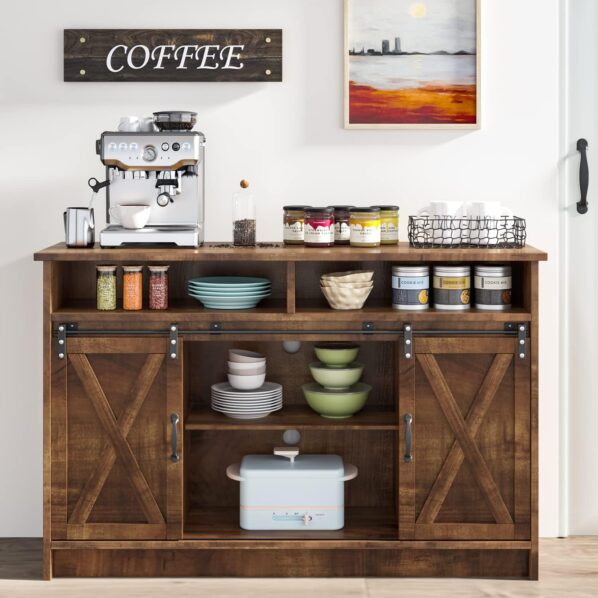 HOMBCK Coffee Bar Cabinet