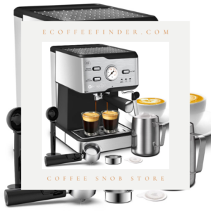 Espresso Machine Coffee Maker By Geek Chef