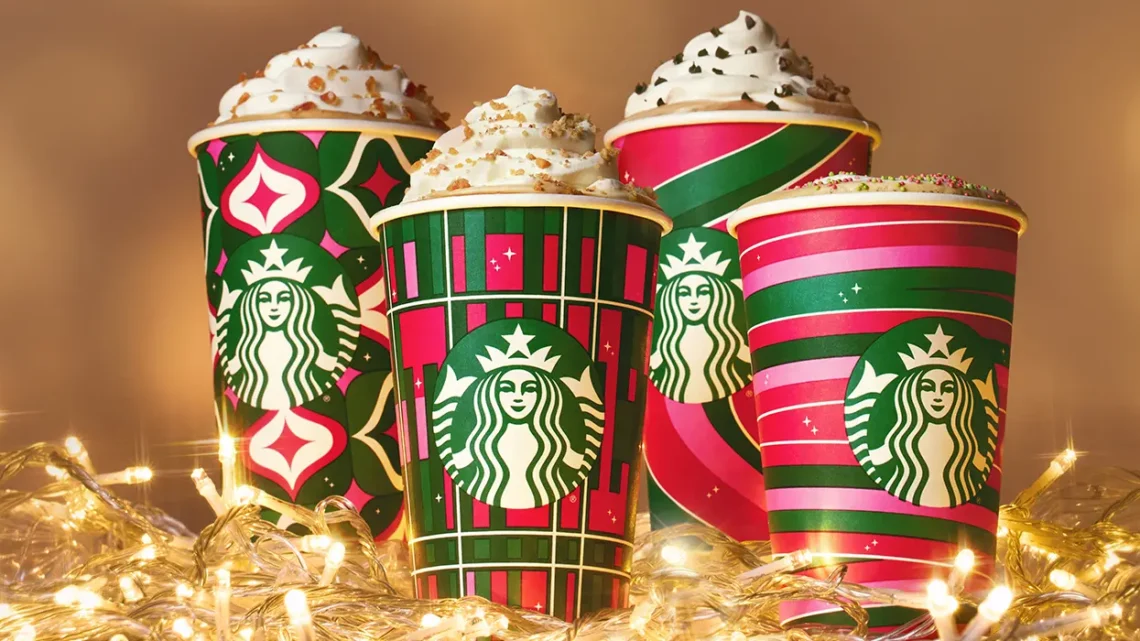 Starbucks Holiday Drinks and Food Menu feature 1