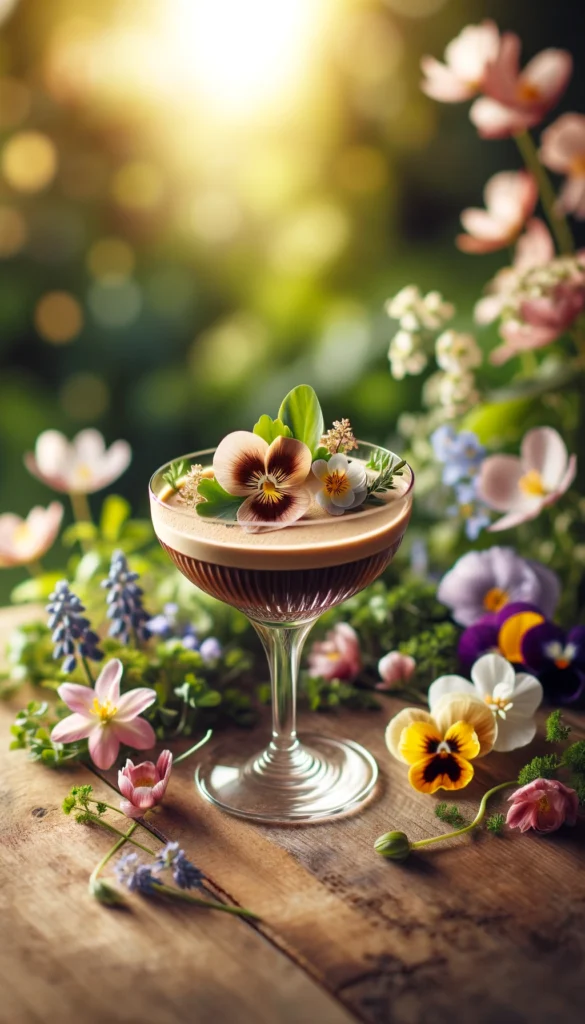 Floral Espresso Martini