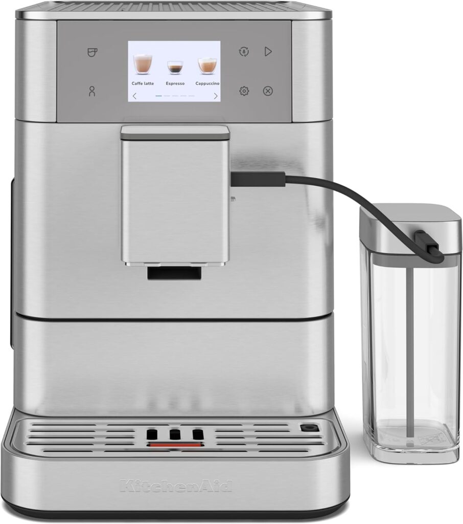 KitchenAid Fully Automatic Espresso Machine KF7 ECoffeeFinder.com 1