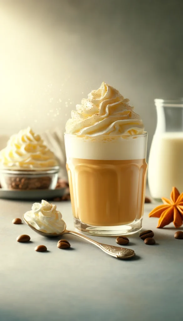 Vegan Vanilla Almond Whipped Coffee Recipe: Get it free @ ECoffeeFinder.com