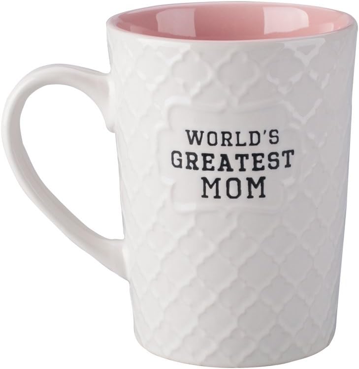 Ynsfree-World's Greatest Mom-16 OZ Mother's Day Coffee Mug ECoffeeFinder.Com