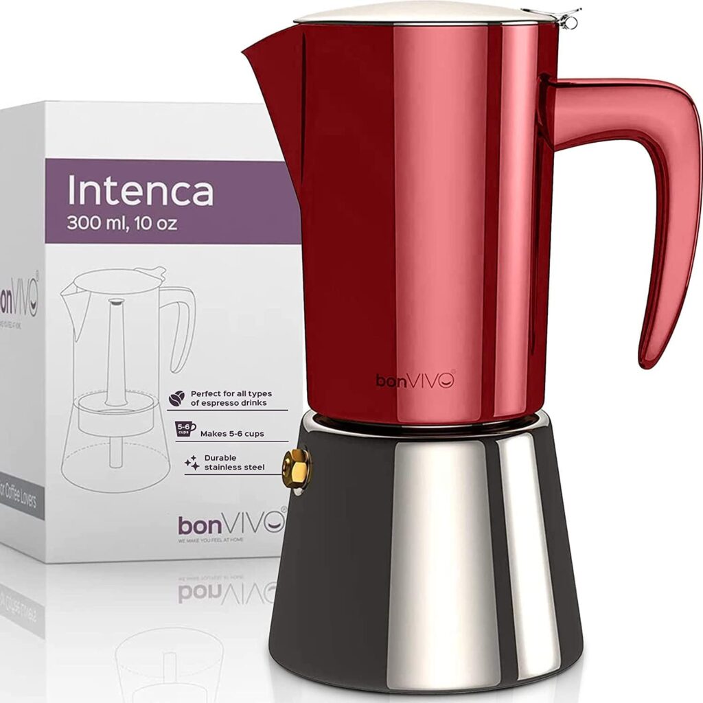 BonVIVO Intenca Moka Pot ECoffeeFinder.com