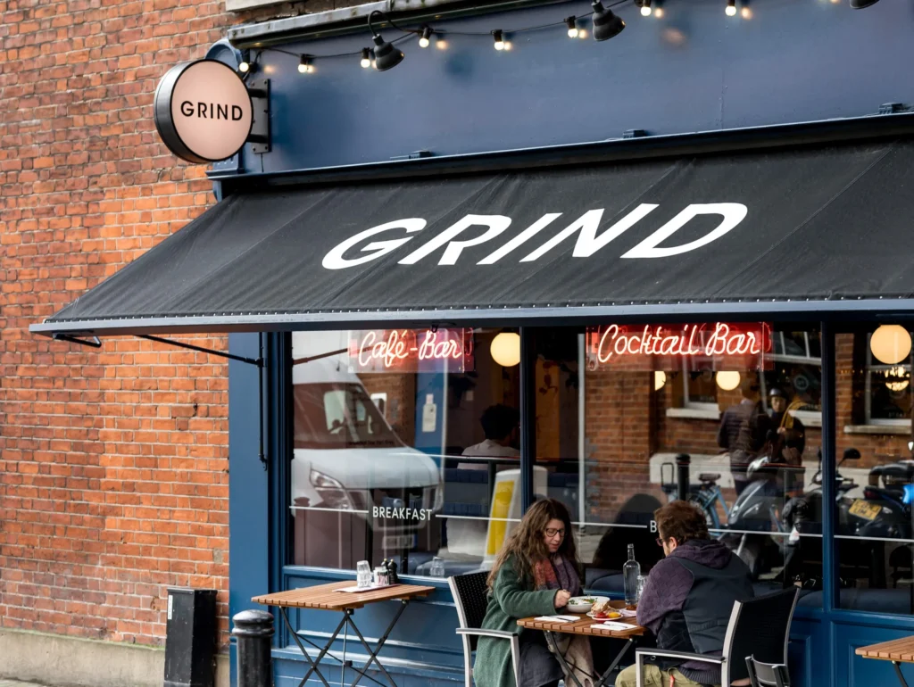 Best Coffee Shops in London:Grind London ECoffeeFinder.com