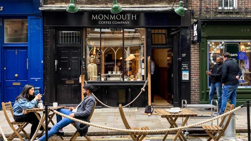 Best Coffee Shops in London: Monmouth Coffee Company ECoffeeFinder.com