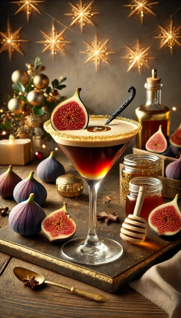  Fig and Vanilla Bean Espresso Martini ECoffeeFinder.com