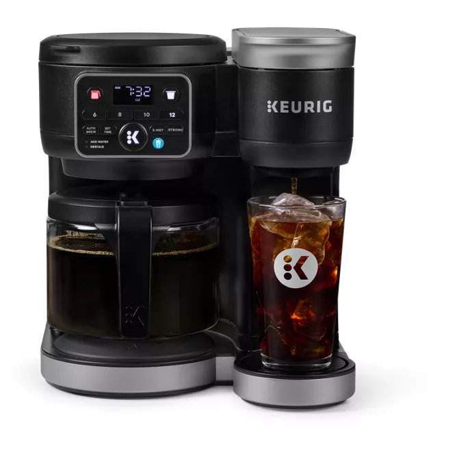 K-Duo® Hot & Iced Single Serve & Carafe Coffee Maker (Gen 2) ECoffeeFinder.com Black Friday