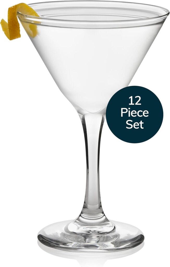 Libbey Martini Glasses Set of 12