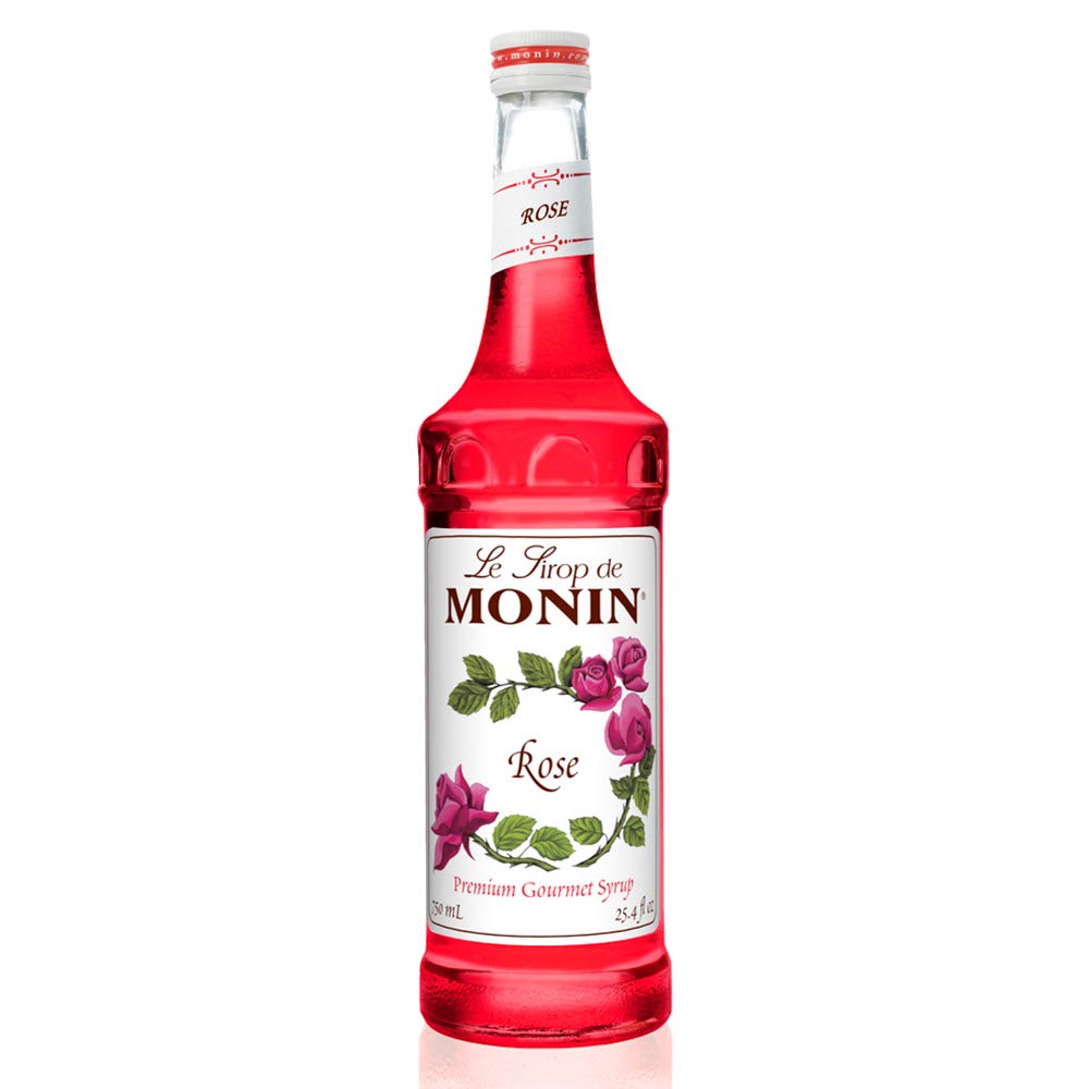 Monin - Rose Syrup, ECoffeeFinder.com