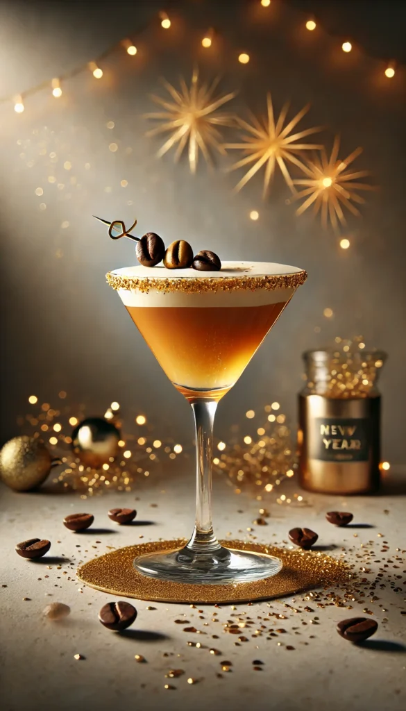 coffee cocktails Golden Espresso Martini