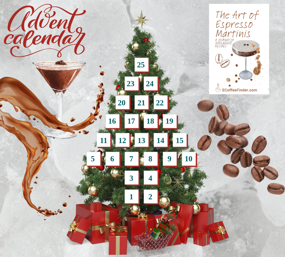 24 Days of Espresso Martini Perfection ECoffeeFinder.com Advent Calendar main