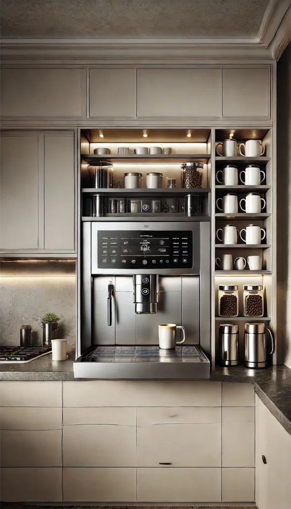 Coffee Stations With Built-In Coffee Machines