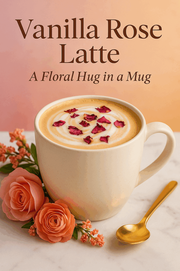 6 Best Coffee Recipes for Mother's Day: Delightful Brews to Celebrate Mom 3 Vanilla Rose Latte – A Floral Hug in a Mug Coffee Recipes For Mother's Day ECoffeeFinder.com