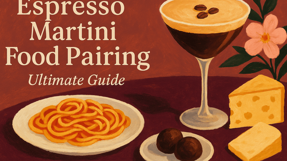 Introduction to Espresso Martini Food Pairing