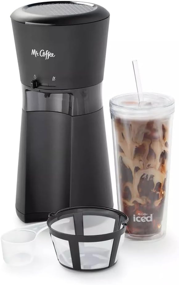 5 Iced Coffee Makers That Actually Slay at Home 3 Mr. Coffee Iced Coffee Makers with Reusable Tumbler ECoffeeFinder.com