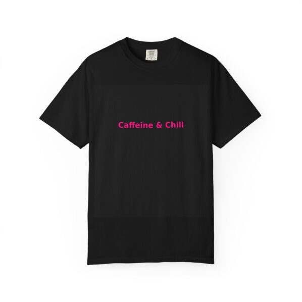 Womens Caffeine & Chill Tee By ECOffeeFinder.com