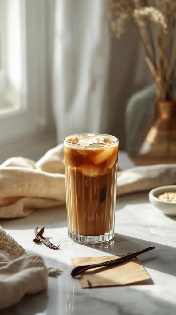 Iced Coffee Cold Brew with Oat Milk & Vanilla ECF