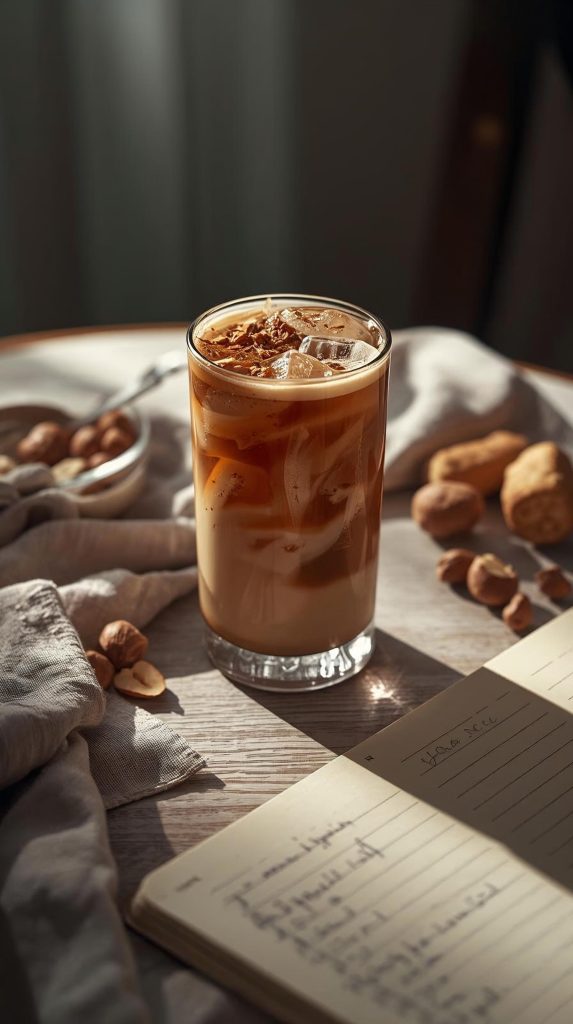 Iced Coffee Iced Hazelnut Coffee