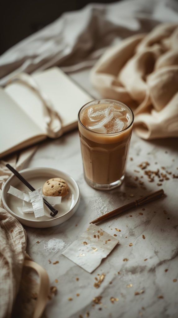 Iced Coffee Iced Vanilla Latte ECF