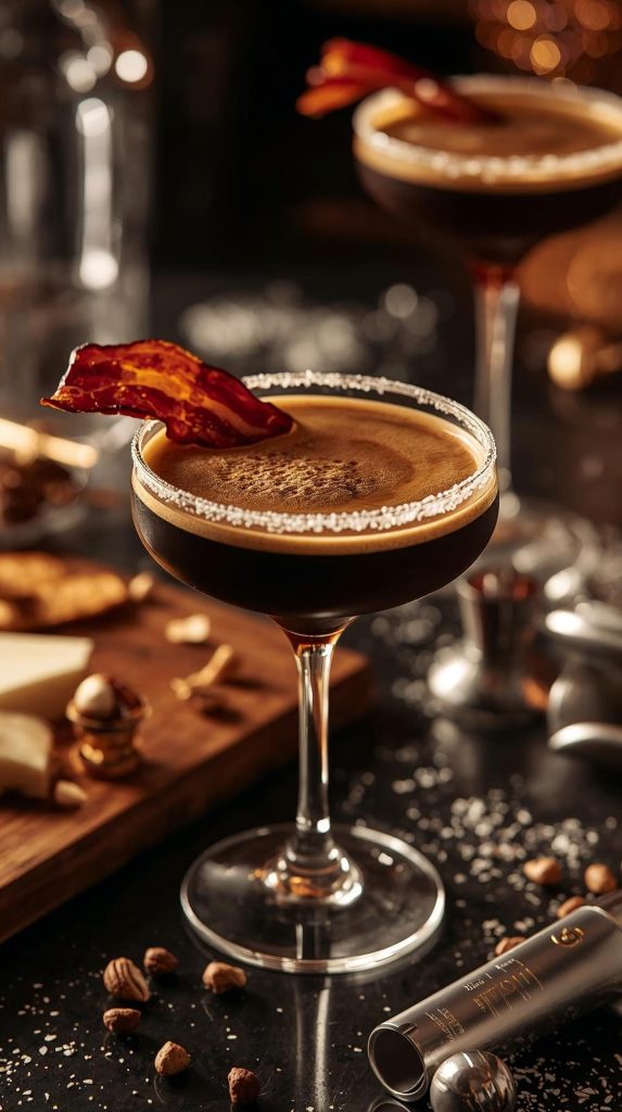 Maple Bacon Espresso Martinis