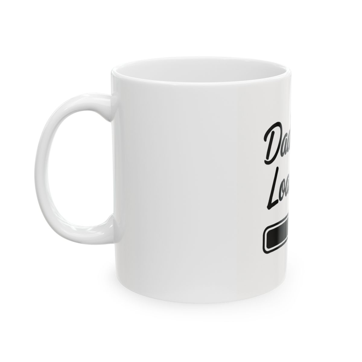 Dad Jokes Loading Black Ceramic Mug – Funny Gift for Dad, Microwave & Dishwasher Safe, 11oz/15oz BPA-Free Coffee Cup for Daily Laughs - Image 2