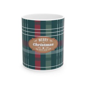 merry-christmas-ceramic-green-plaid-mug-ecf-christmas-collection-festive-holiday-drinkware-seasonal-coffee-cup-gift-for-himher-cozy-home-decor