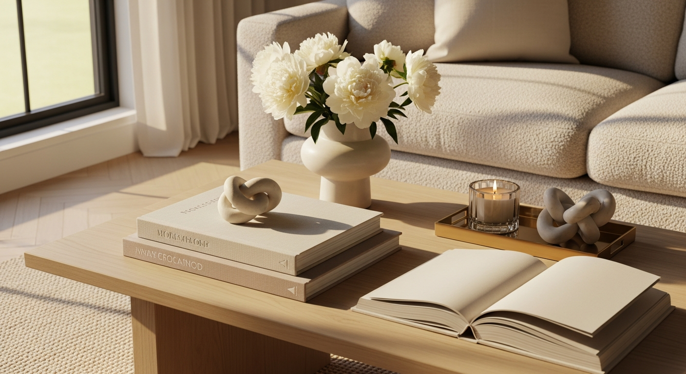 Master the Art of Coffee Table Book Decor