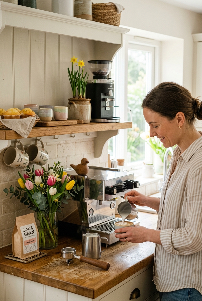 Article image for Elevate Your Spring Coffee Bar: Biophilic & Japandi Decor