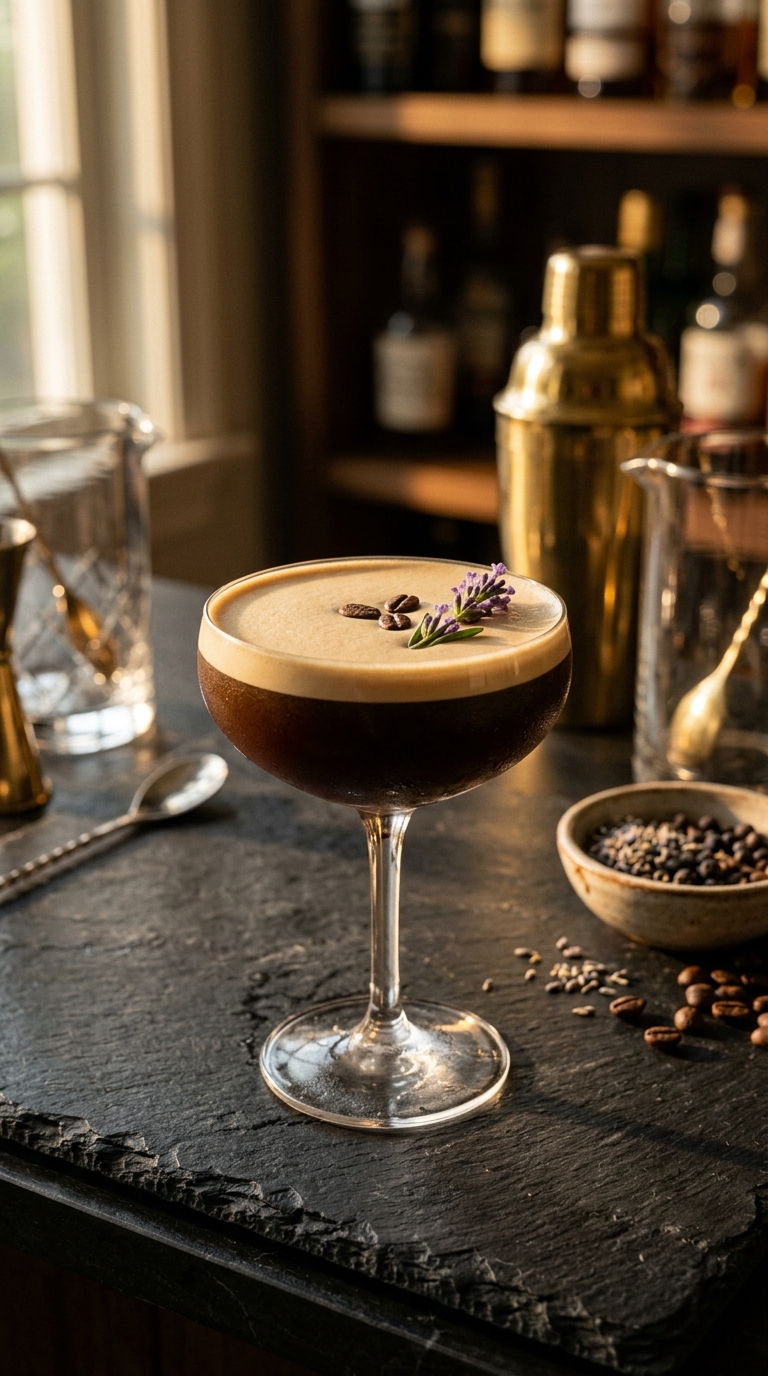 Botanical Guide to the Spring Espresso Martini