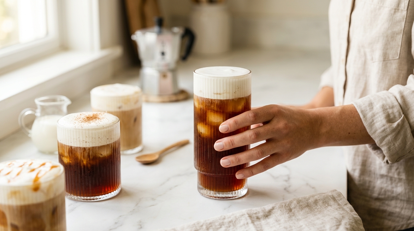 How to Create the Perfect Flash Chilled Cold Foam: 3 Variations