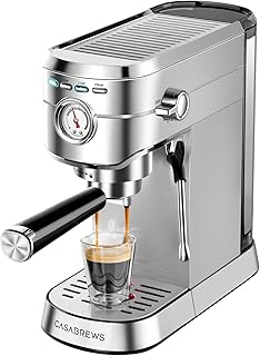 Slim semi-automatic espresso machines