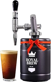 At-home nitro cold brew keg systems