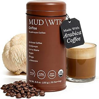 Adaptogenic mushroom coffee blends