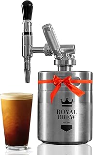 Nitro cold brew systems for café-style foam