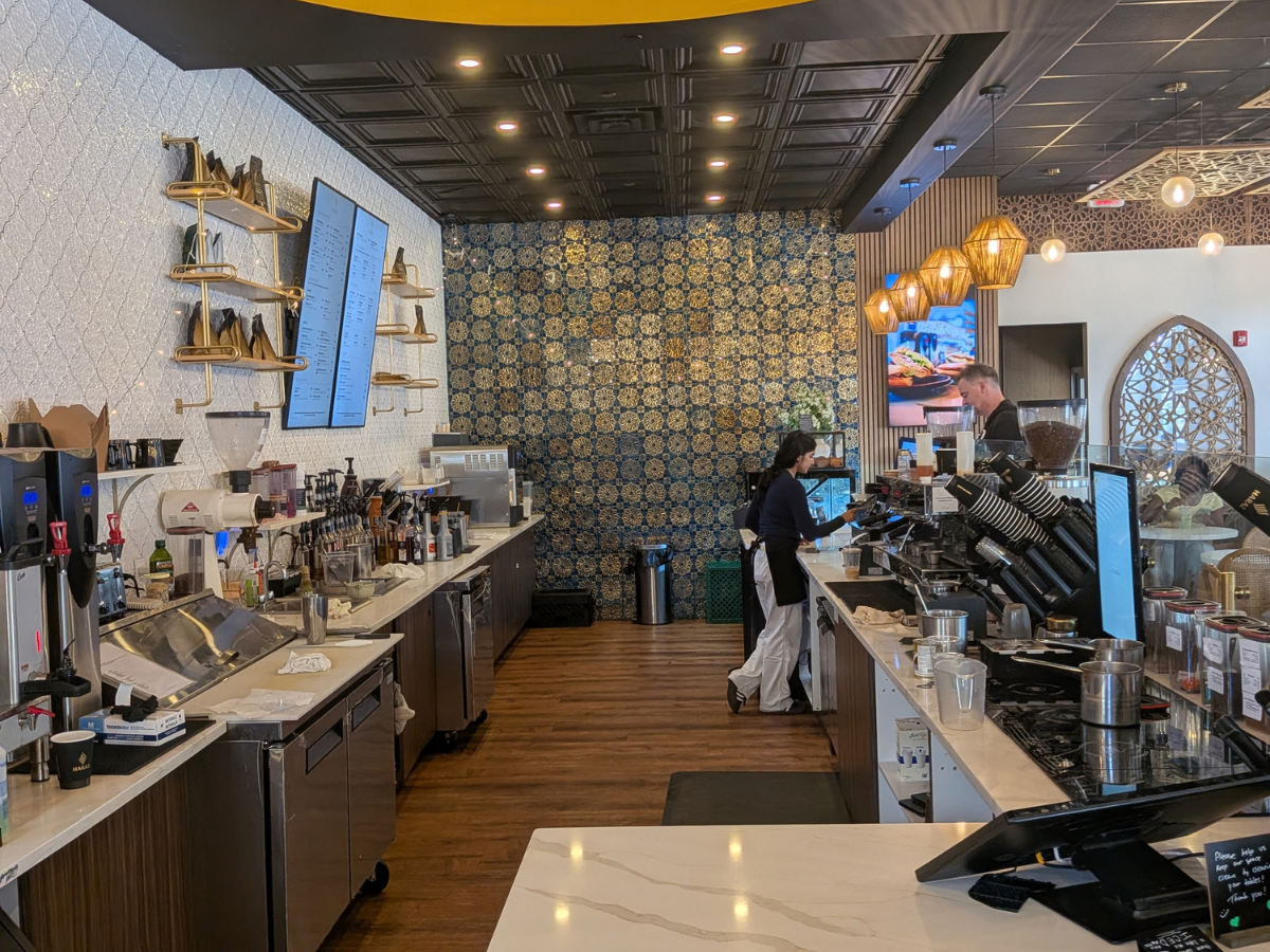 Haraz Coffee House New Brunswick: Salted Caramel Latte Review